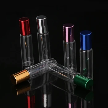 

10Pcs/Set Refillable Portable Sample Glass Perfume Bottle Travel Empty Spray Essential Oil Glass Vials
