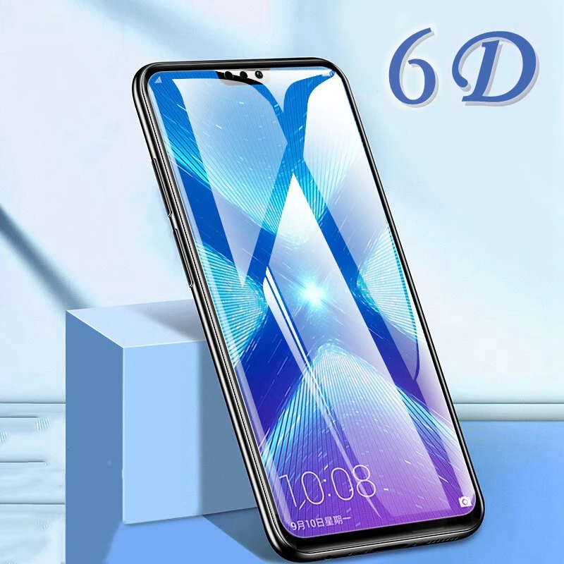 6D Защитное стекло для Huawei Honor 9X 9X Pro, защита экрана Honor V20, закаленное стекло для Huawei Honor 7X8X9X10 Lite