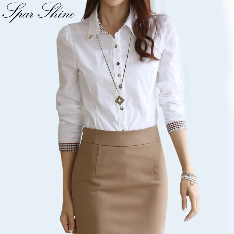 Camisa Feminina 2018 шифоновая блузка Рубашки женские летние топы Женская одежда белые