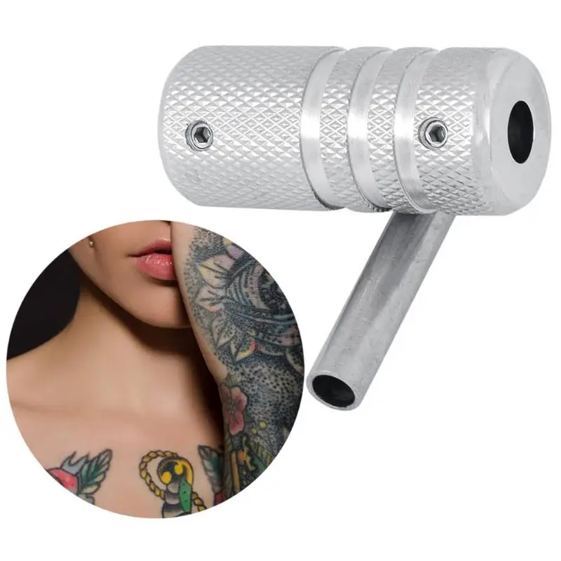 304 Stainless Steel Tattoo Grip Professional Tattoo Machine Tube Handle