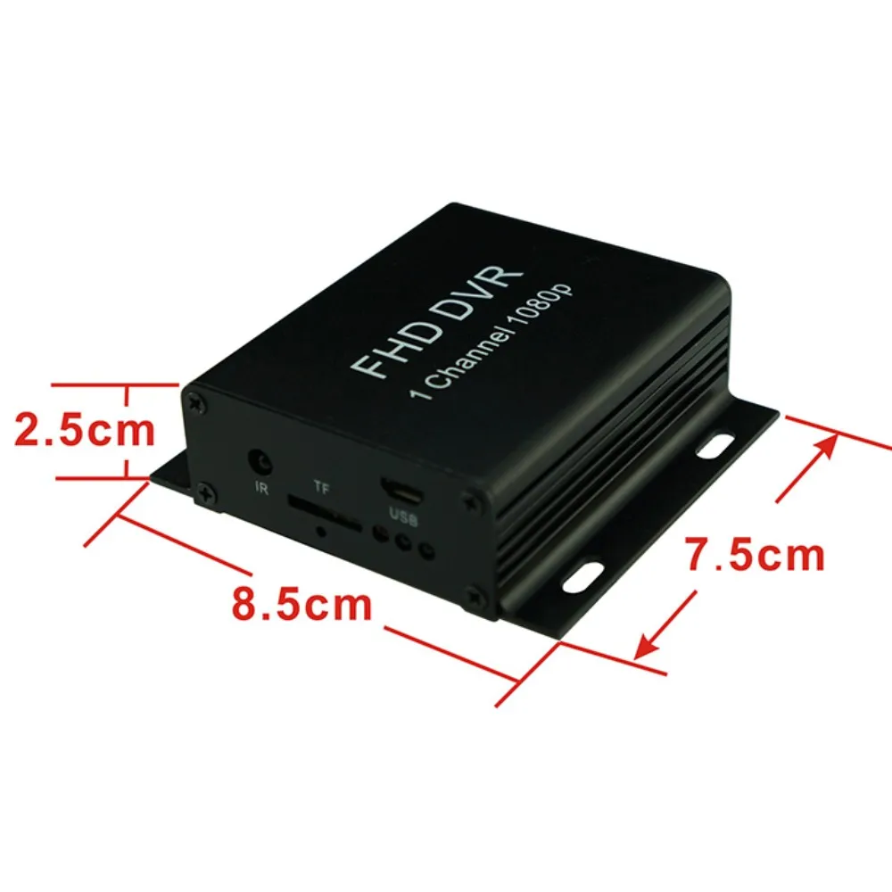 Новый FHD MDVR 1 канал 1080p full AHD H.264 Мобильный видеорегистратор для такси автобусов