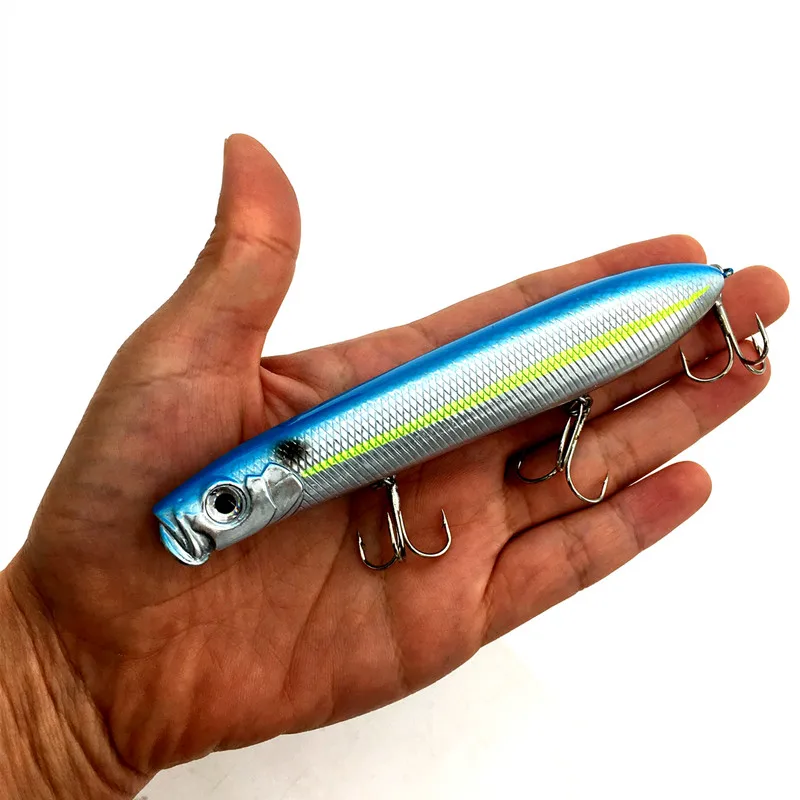 125 мм искусственная приманка Pesca Peche Fishing жесткий Поппер воблер для рыбалки Top Water