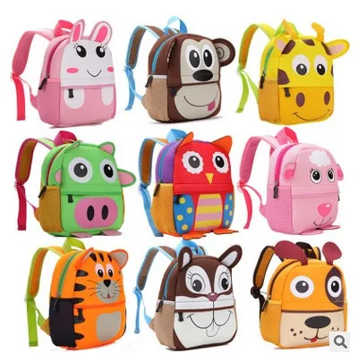 Children 3D Cute Animal Design font b Backpack b font Toddler font b Kid b font