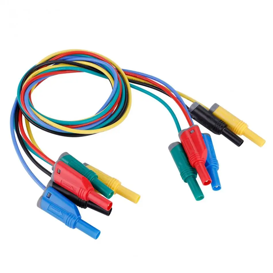 Business & Industrial 10pair 1M Safety Silicon Test Cable Double Full