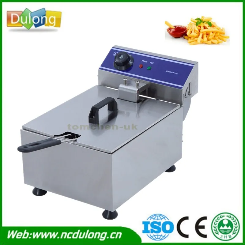 Household And Commercial 10L Electric Deep Fryer Stainless Steel