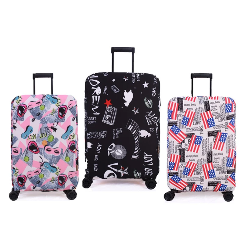 

The USA style protective cover to apply the elastic bag 19 to 32 inch cases sets of travel accessories luggage protective cover.