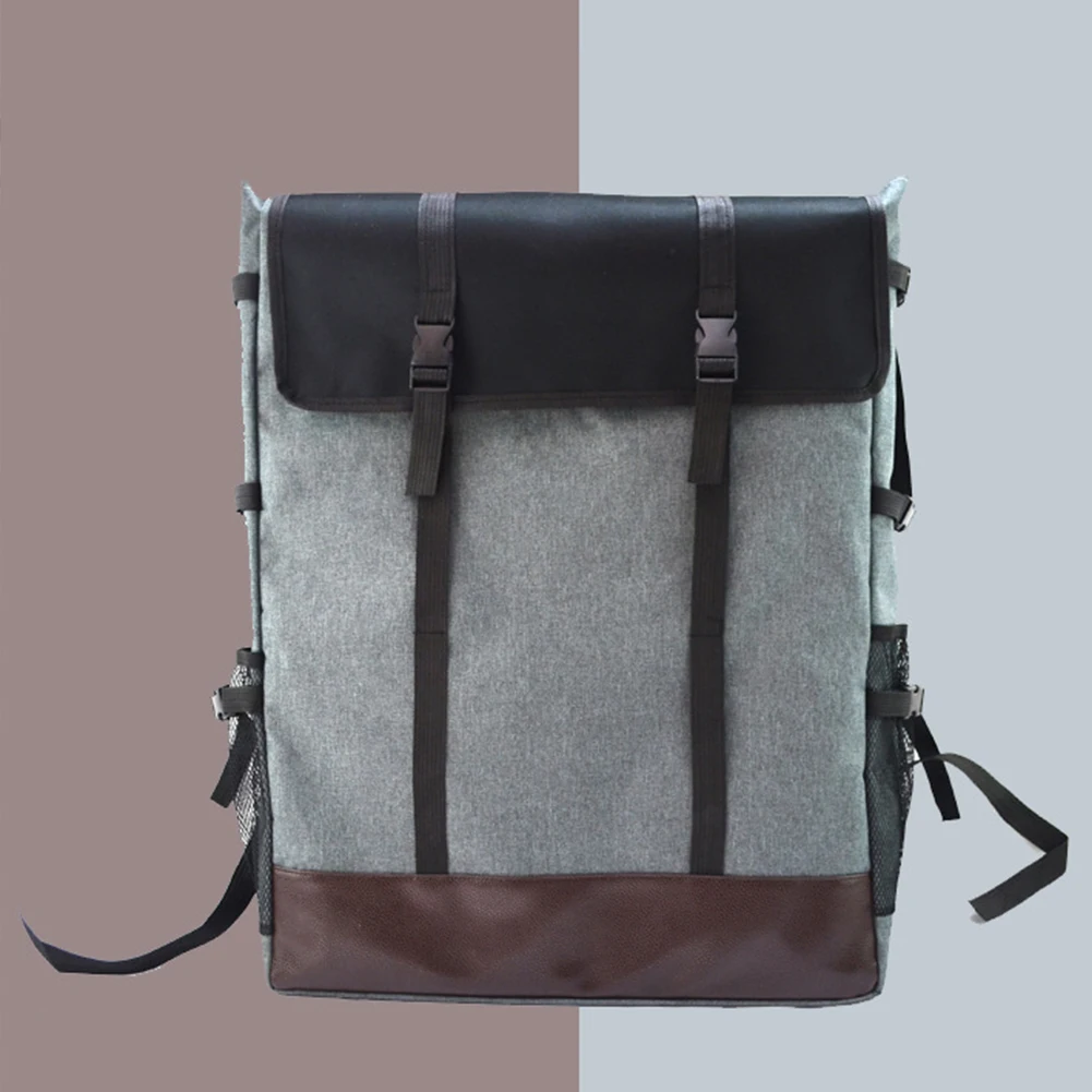 

4K Artists Drawing Bag Fashion Painting Board Waterproof Shoulder Canvas Portable Gray Large Capacity Sketchpad Case Travel