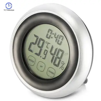 

Alarm Clock Multifunction LCD Indoor Thermometer Gauge Hygrometer Digital Alarm Clocks Electronic Temperature Humidity Meter