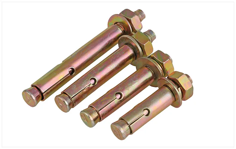 Galvanized expansion screw M6 M8 M10 M12 M14 M16 M20 bolt long explosion wire Air conditioning