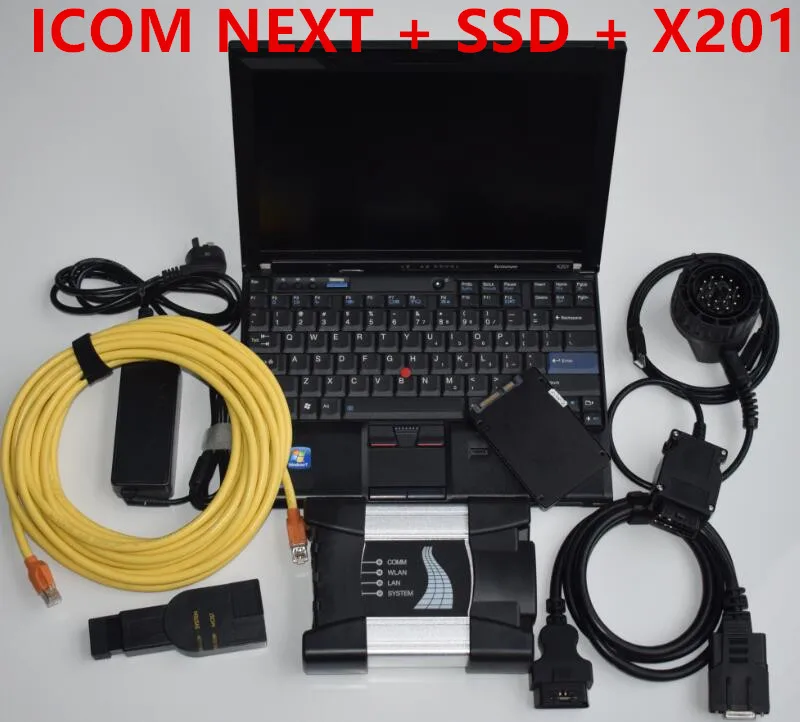Диагностический сканер для bmw icom next с программным обеспечением ssd 720 ГБ ista режим