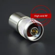 2pcs/lot NJ load 50 ohm load full copper high-end RF connector N male load 5W high frequency 2pcs/lot NJ load 50 ohm load full copper high-end RF connector N male load 5W high frequency