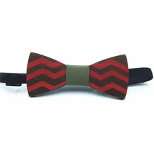 Новогодняя елка галстуки для мужчин свадебные костюмы деревянная бабочка-бабочка форма Bowknots Gravatas тонкий широкий галстук