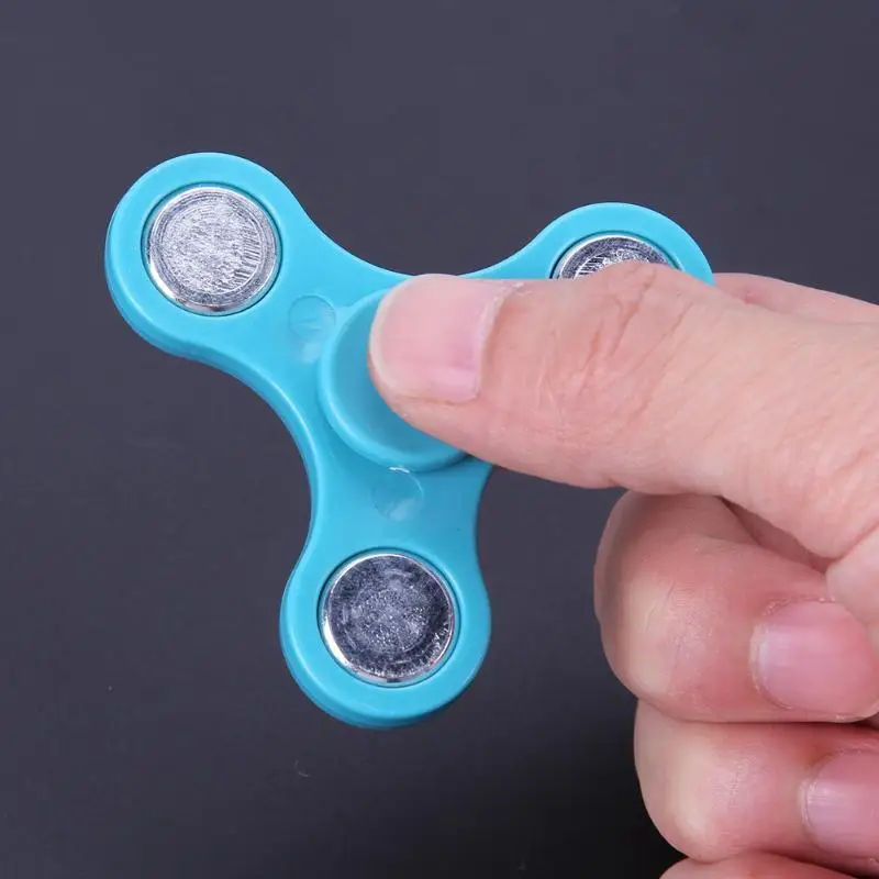 Пластиковый подшипник Tri-Spinner ABS EDC ручной Спиннер для аутизма и СДВГ Fidget Spinner анти-стресс детские игрушки долгое время отжима