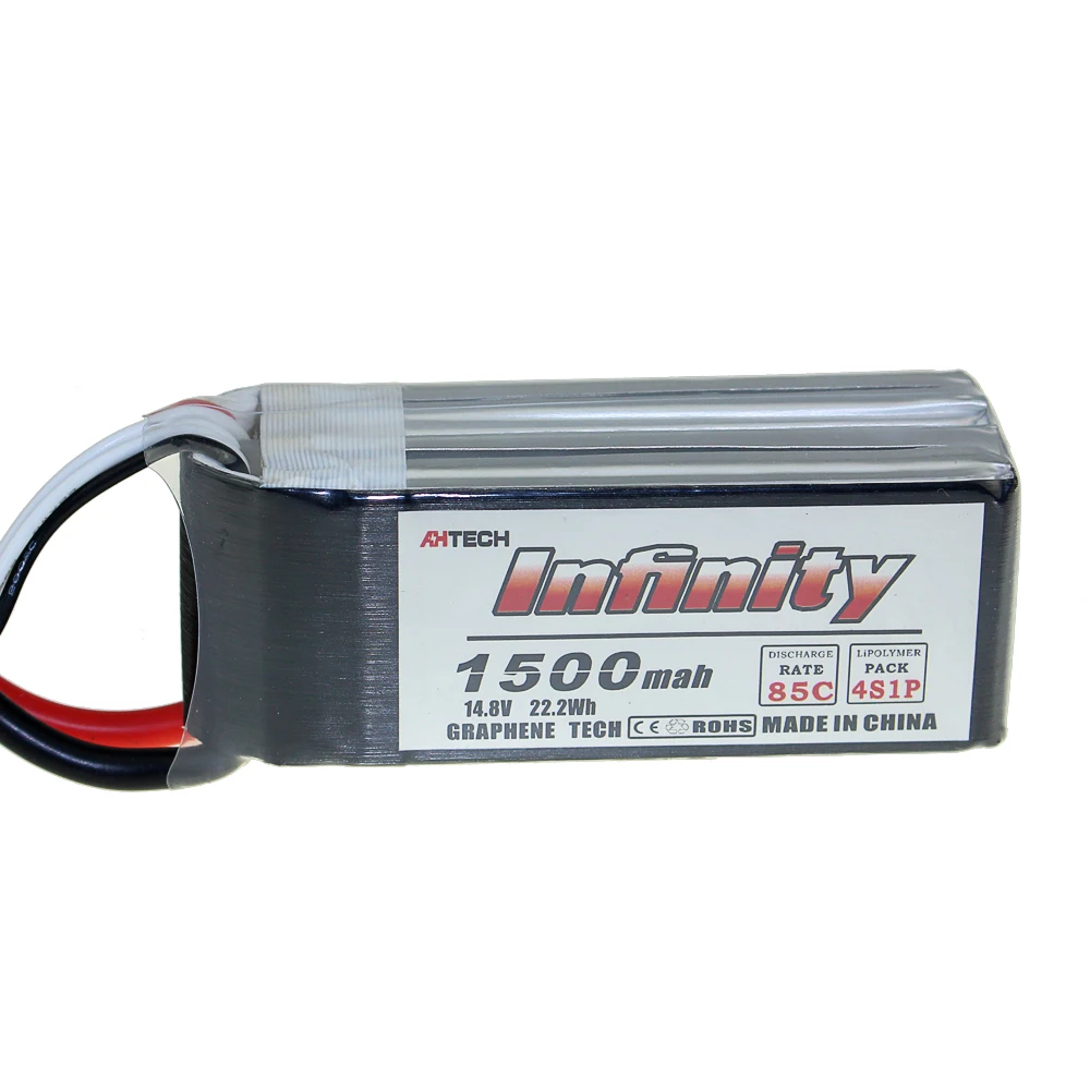 Аккумулятор Infinity 1500mah 85C 4S 14,8 V с разъемом SY60 XT60 для радиоуправляемого квадрокоптера