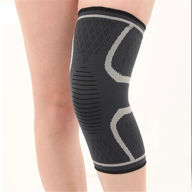 1PCS Knee Support Fitness Running Cycling Knee Support Braces Elastic Nylon Sport Compression Knee Pad Sleeve for Basketball