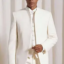 Новинка поступление на заказ Кот Для Мужчин's Смокинги для женихов одежда жениха Свадебные костюмы(куртка+ Брюки для девочек+ жилет+ галстук