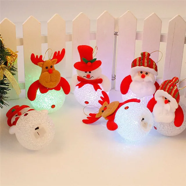 christmas tree bulb night light ball ornament festival decor holiday christmas tree bulb