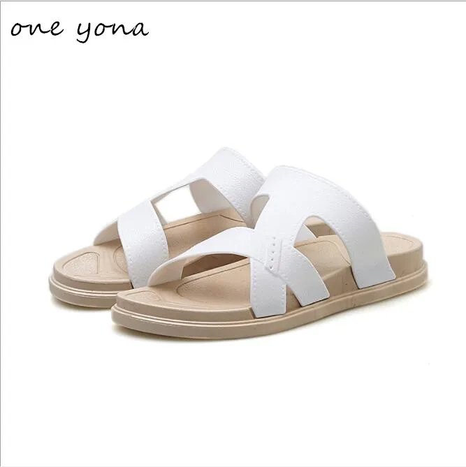 

Women's shoes 2019 summer new round head fish mouth flat-shaped flat platform hollow fashion casual ladies sandals a254