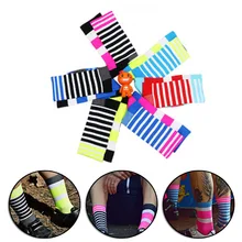 Профессиональные MTB горный велосипед велосипедные носки спортивные унисекс полосатые носки пропускающие воздух беговые для улицы носки