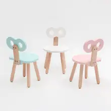 Ins скандинавский милый стул с совами стул с животными твердый деревянный раннее образование детский сад родитель-ребенок стул для детей