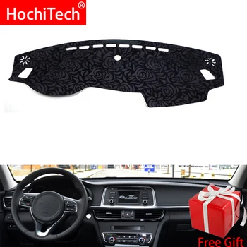 

Rose Pattern Non-slip Dashmat Dash Mat Dashboard Cover Pad Cover Carpet Car Sticker for Kia KX3 2015 2016 2017-2019 Car Styling