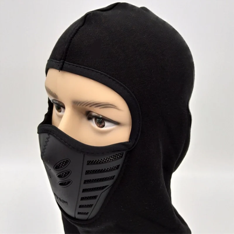 Winter Warm Masked Cap Windproof Hiking Caps Men Warm Face Beanies Ski Bike Motorcycle Neck Warmer Helmet Hat