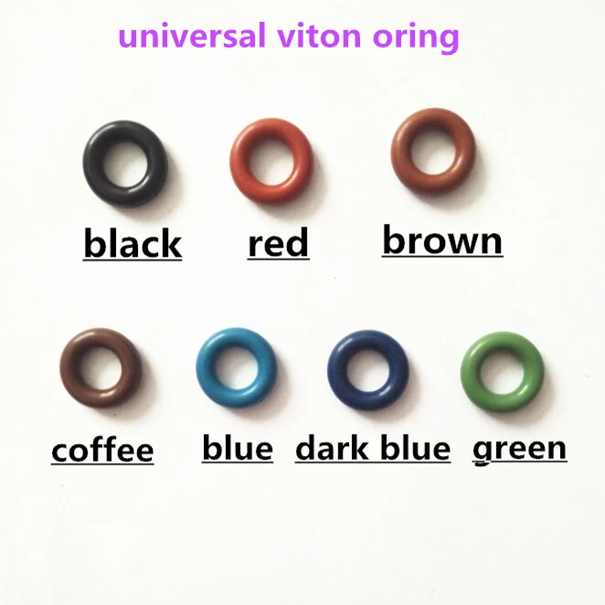 7.8*3.6 mm 100 pcs For Renault and Peugeot Fuel Injector Viton O ring Size