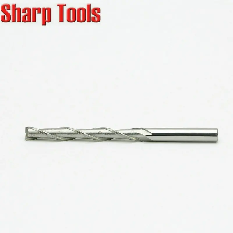 1//2/" TCT Tungsten Carbide Two Flute Spiral Straight Cut Router CNC Bits 6*22