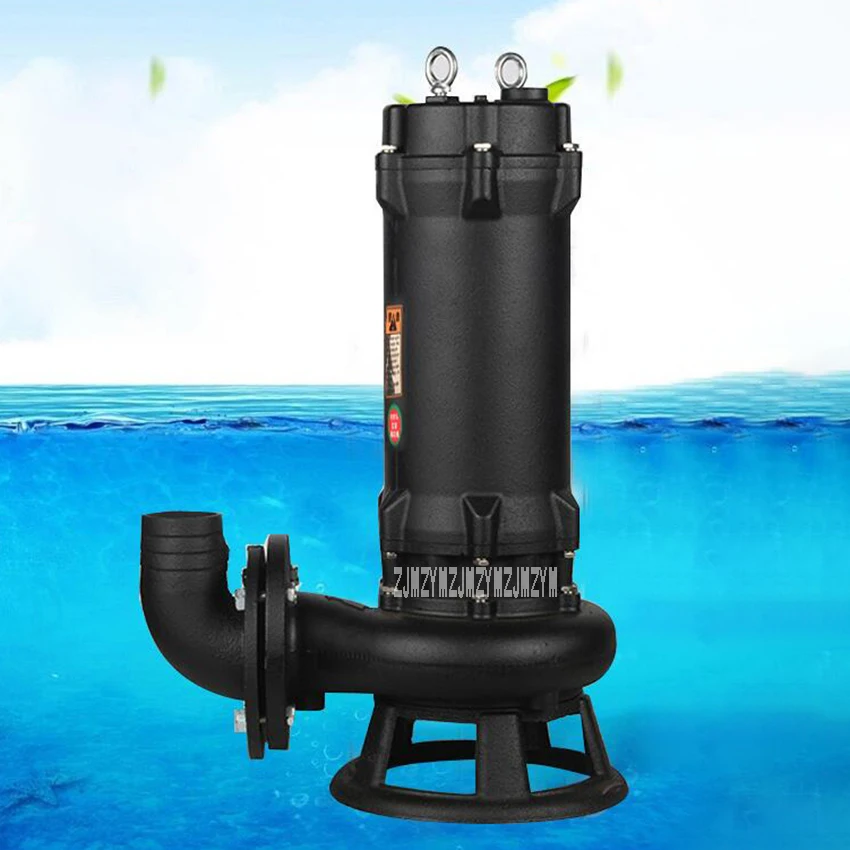 50GNWQ10-10-1.1 режущий насос для сточных вод автоматический насос для сточных вод Малый бытовой септик насос для сточных вод 220 В 1100 Вт