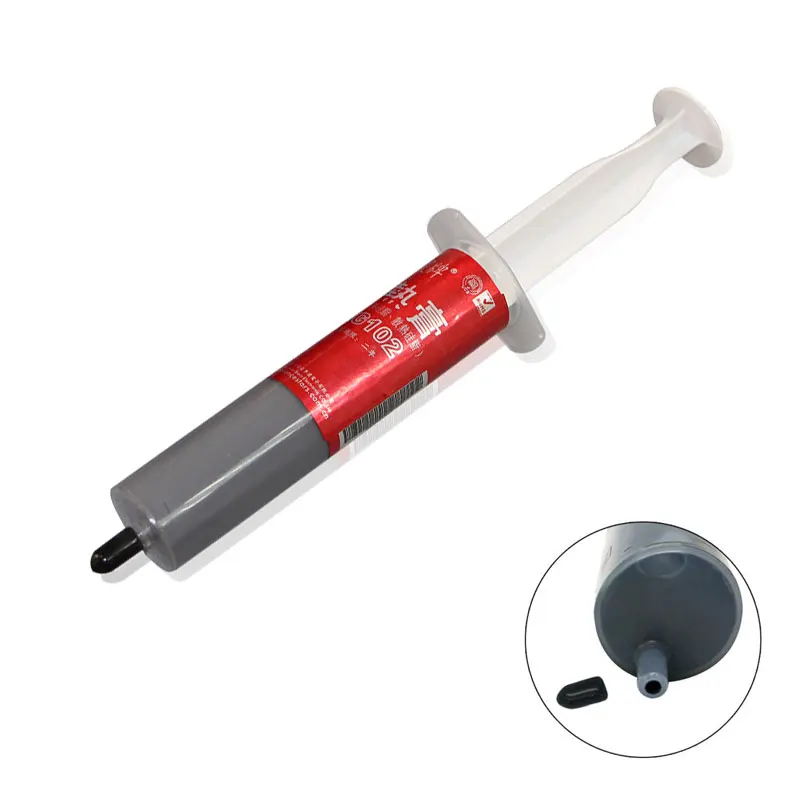 

Stars Original 40g Syringe Gray Thermal Grease Compound Silicone For PC CPU VGA Heatsink Graphics Card