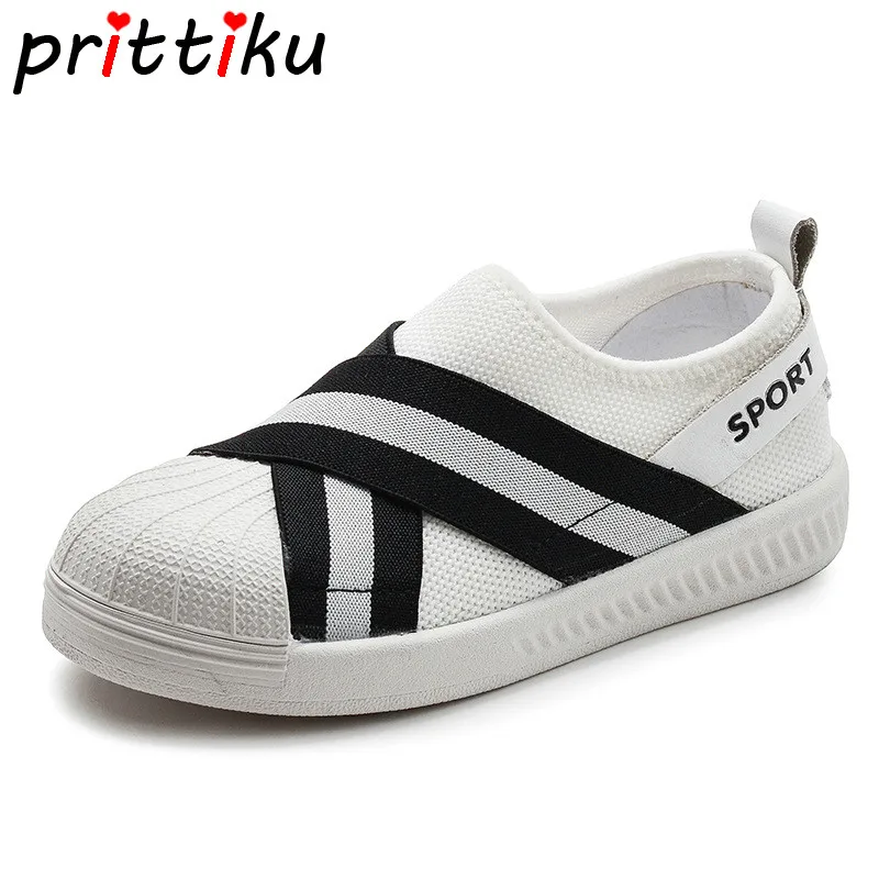 

Spring 2018 Toddler Boys Girls Slip On Fashion Sneakers Little Kid Mesh Breathable Trainers Big Kid Casual School Walking Shoes