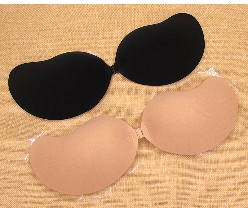 wireless bra POINTOUCH Sexy Strapless Breathable Bras Backless Women Underwear Silicone Push Up Invisible Wire Free Wedding Party Brassiere plus size bras