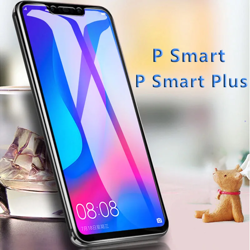 

Protective Glass For Huawei P Smart Plus Tempered Glass Screen Protector Case On Huawey Honor Psmart Glas Phone Film Full Cover