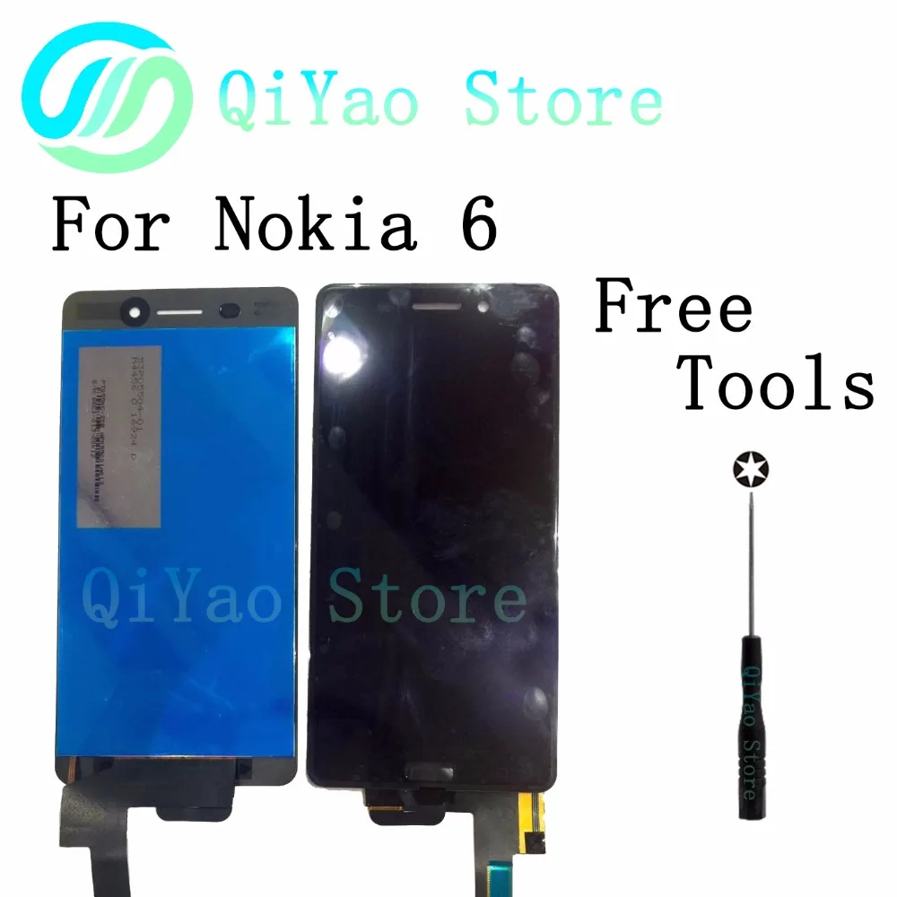 

For Nokia 6 TA-1000 TA-100 LCD Display+Touch Screen Digitizer Assembly