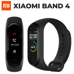 2019 новейший Xiaomi mi Band 4 Smart mi band 4 браслет сердечного ритма фитнес 135 мАч цветной экран Bluetooth 5,0