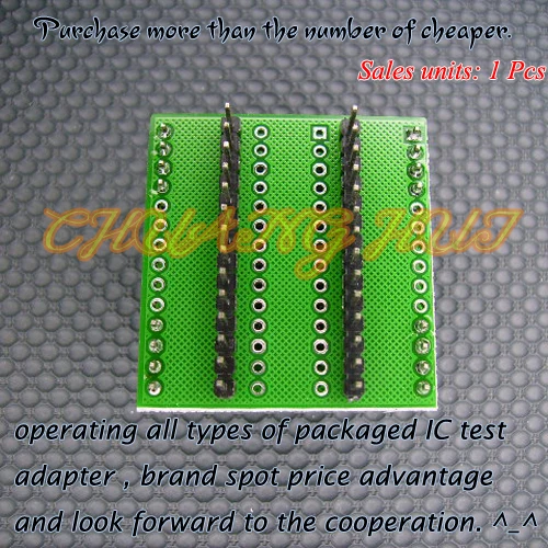 CNV-SSOP8-DIP Adapter TSSOP8/SSOP8- DIP IC Test Socket / Programmer Adapter Dual work stations laterally placed OTS-28-0.65-01 CNV-SSOP8-DIP Adapter TSSOP8/SSOP8- DIP IC Test Socket / Programmer Adapter Dual work stations laterally placed OTS-28-0.65-01