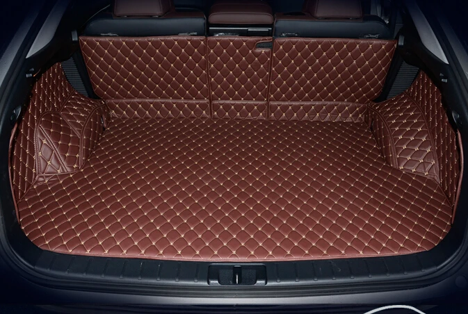 

Good quality! Full set car trunk mats for Lexus RX450h 2019-2016 durable cargo liner boot carpets for RX 450h 2017,Free shipping