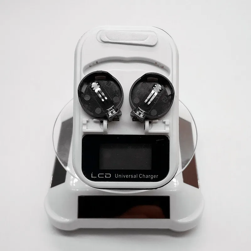 

High-quality USB interface charger, rechargeable LIR2032 LIR2025 LIR2016 3.6V button battery, LED rechargeable display