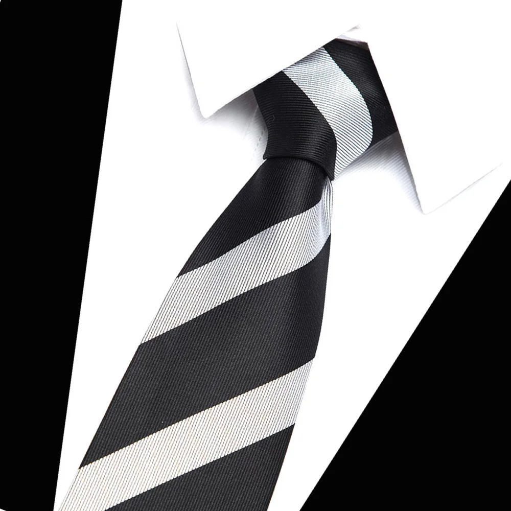 

Top quality 30Colors Hot sale 100%Silk Neckties for Men Extra long size 145*7.5Cm striped Ties for men Gravata Slim Arrow Tie