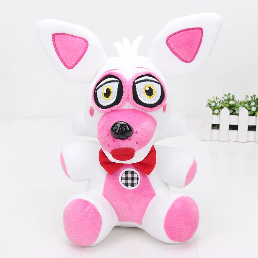 10 ''25 см Five Nights at Freddy's Sister Location Funtime Фредди Коллекционная плюшевая кукла игрушка из фнаф плюшиес - Цвет: Funtime Foxy