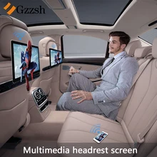 Android 7,0/6,0 ultrafino 1920*1080 HD reposacabezas pantalla IPS WIFI de cuatro núcleos multimedia USB TF coche 11,6 pulgadas pantalla 2 uds