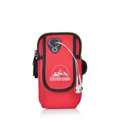 Нейлоновая Женская Мужская спортивная водонепроницаемая сумка 6,0 дюйма для пробежки тренировки чехол для мобильного телефона сумка для
