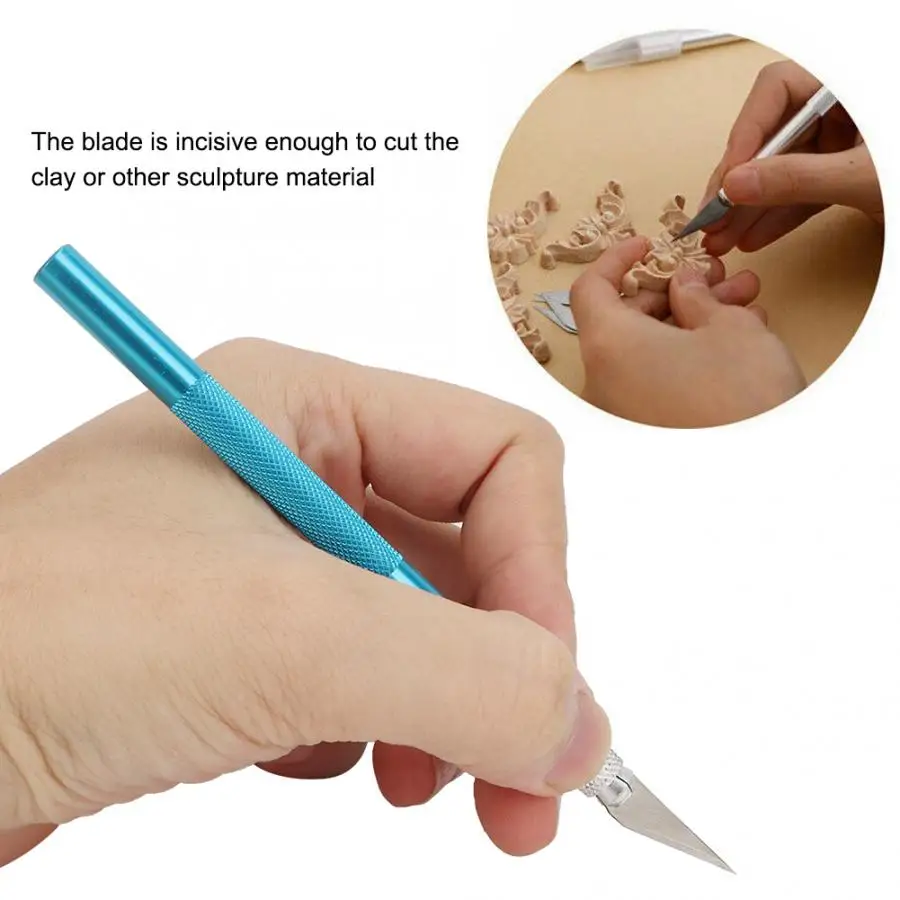 Резной DIY Скульптура ручной работы Нож для полимерной глины резьбы инструмент