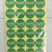 Оптом со вклада круглый по ограничению на использование опасных материалов в производстве стикер dia.3cm/индивидуальная бумажная наклейка/логотип/одежда печать этикеток 360 штук/партия