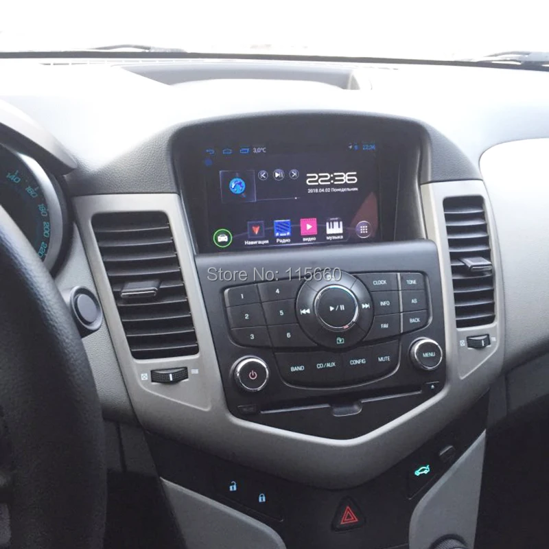 RoadRision 600*6 0 Android 1024 автомобильный dvd плеер gps для Chevrolet Cruze 2014 2008 Радио Стерео