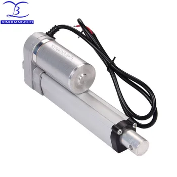 

Electric Linear Actuator 12v/24V DC Motor 150mm Stroke Linear Motion Controller 5mm/s thrust 1500N Heavy Duty Lifter