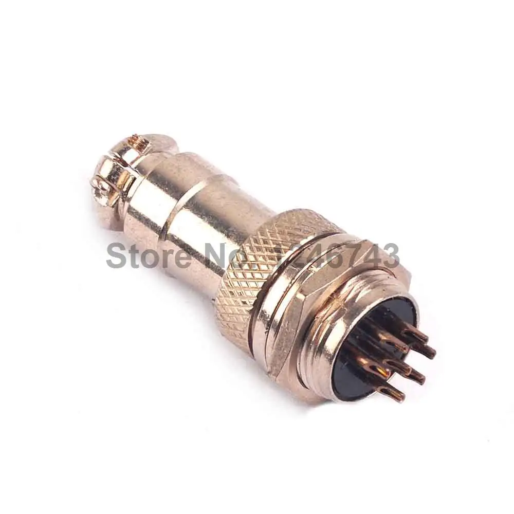 

3PCS Gx16-7P Aviation Plug Core Air Outlet Trepanned 16mm Connector Device Connector Air Plug