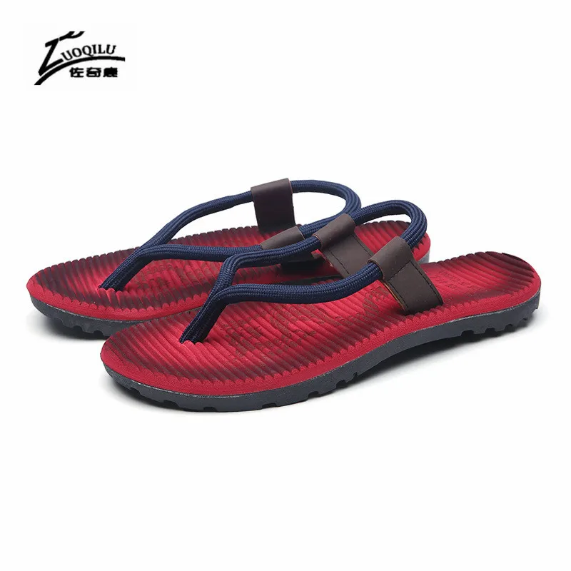 Summer Men Slippers Flip-Flip Sandals Flat Flip Flops Cool Slippers Men Sumer Shoes Beach Slippers 2018