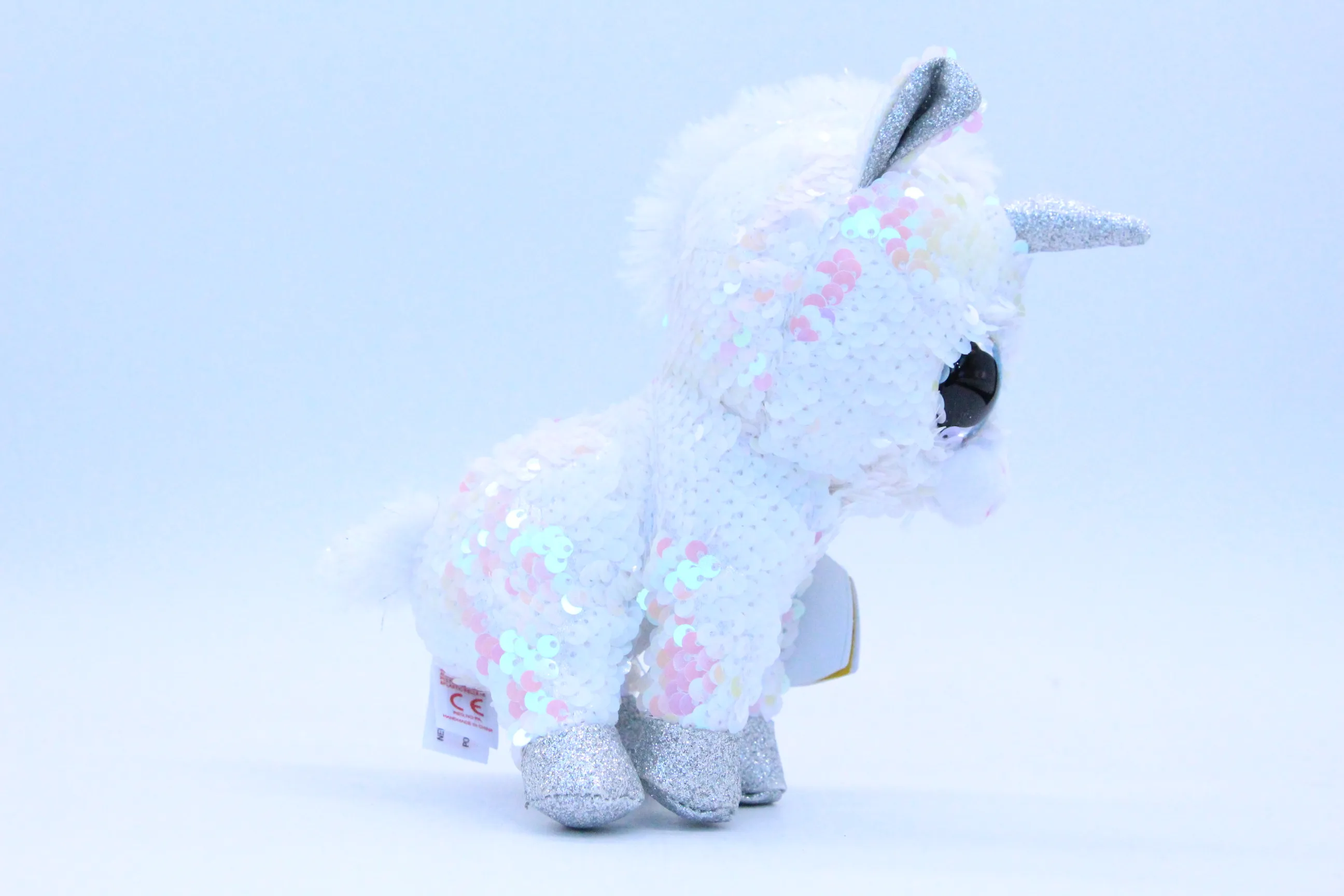 Ty Beanie Boos Flippables Limited Collection Unicorn Diamond Sparkle Cute Colorful Paillette Soft Animal Plushed Stuffed Toys