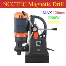 120 мм NCCTEC Ядро сверла магнитные сверла NMD120C | 4,8 ''металлический магнитный сверлильный станок | 2200 Вт заводской выход